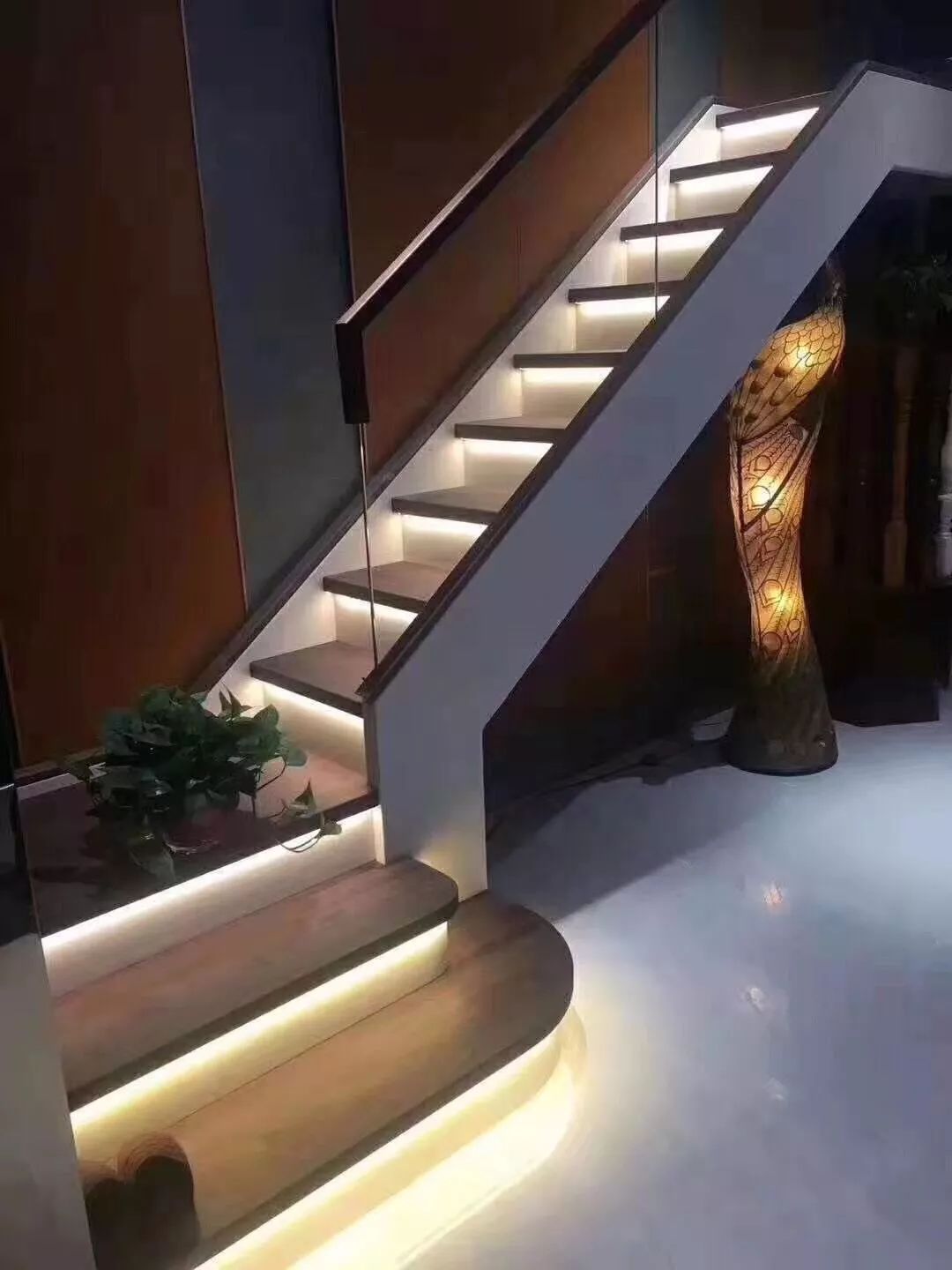 别墅楼梯装修效果图大全2014图片现代简约_土巴兔装修效果图